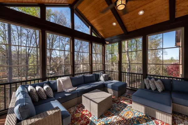 Porch Enclosure Installation in Rocky River