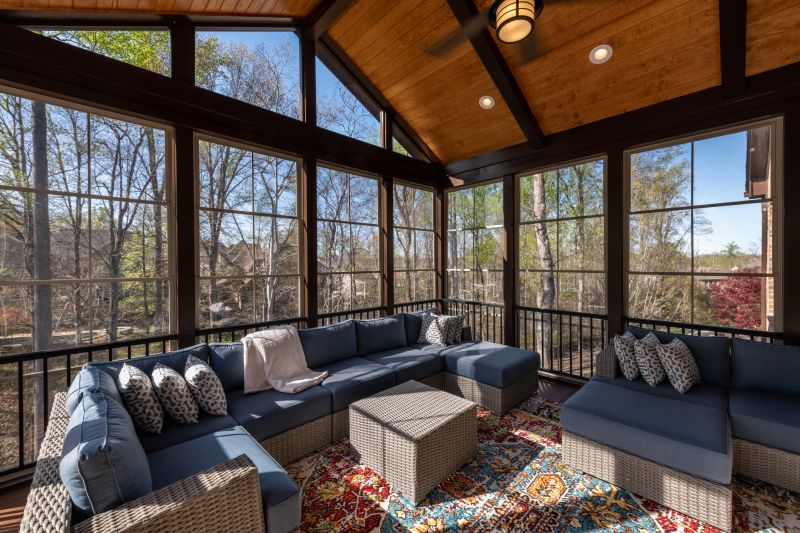 Cozy Sunroom Lounge